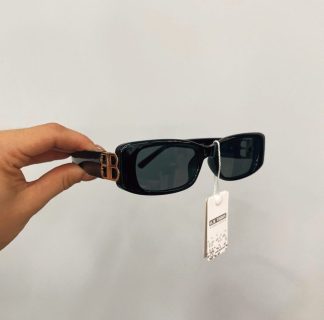 Gafas B cristal negro