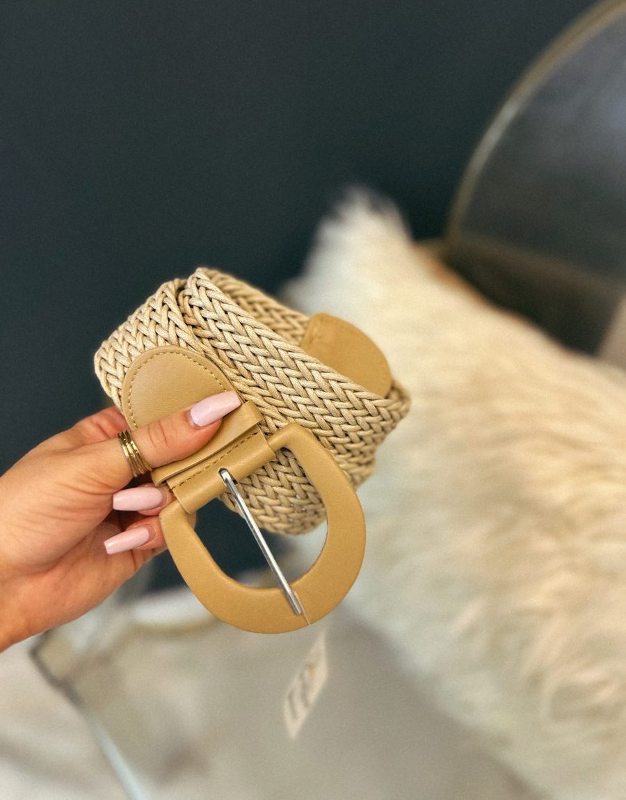 CINTURON CASUAL ESPARTO