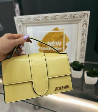 BOLSO JACQUEMUS AMARILLO PASTEL