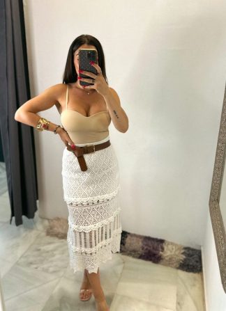 TOP BASIC BEIGE LYCRA