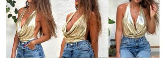 BODY ESCOTE METALIZADO