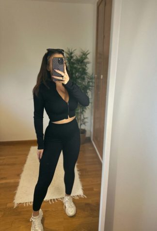 CONJUNTO PUSH UP NEGRO