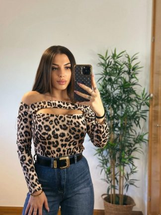 CAMISETA LEOPARDO