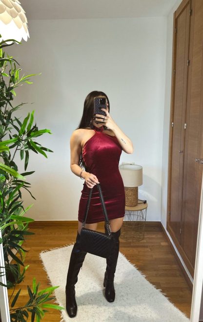 VESTIDO CORBATA BRILLANTE